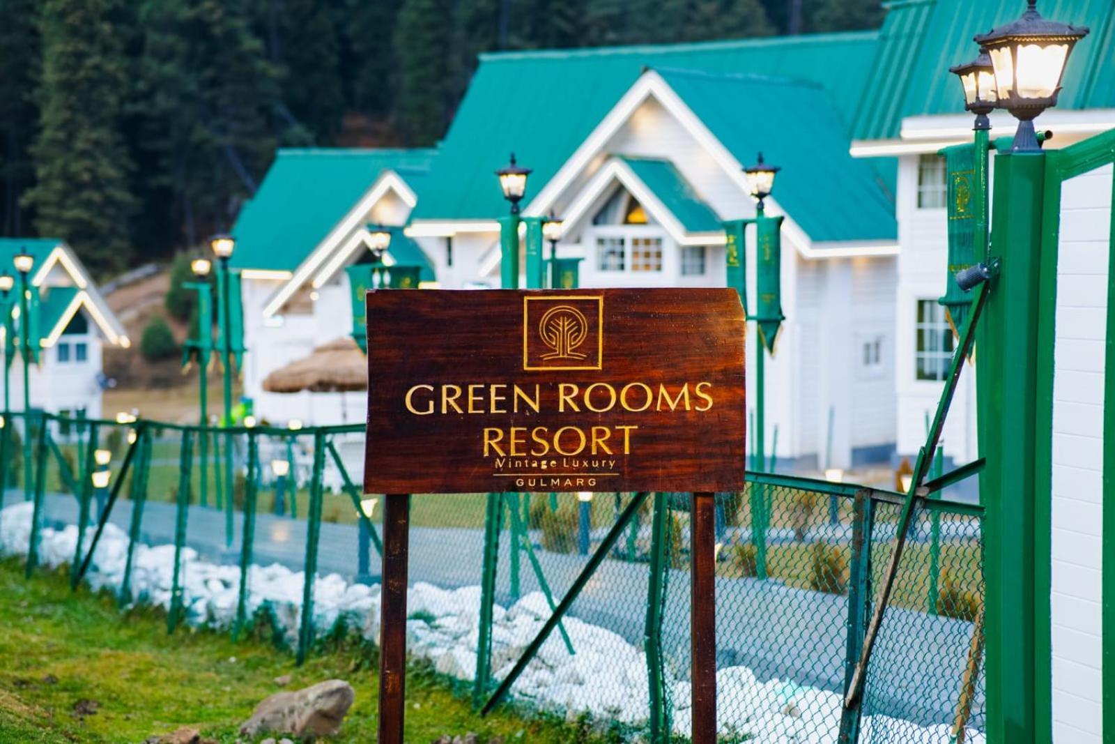 Green Rooms Resort Гульмарг Экстерьер фото